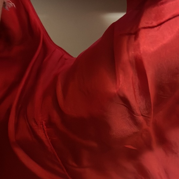 Moschino Cheap & Chic Red black Dollar Sign Vest - Picture 14 of 15